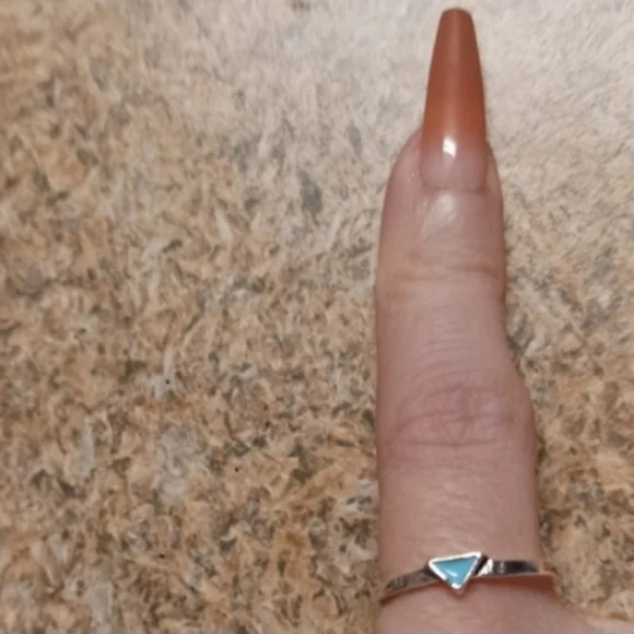 ⭐️Ring #4⭐️ 4.5 Size Rings. NWT. Silver colors, gold colors, faux diamonds. - Picture 16 of 16